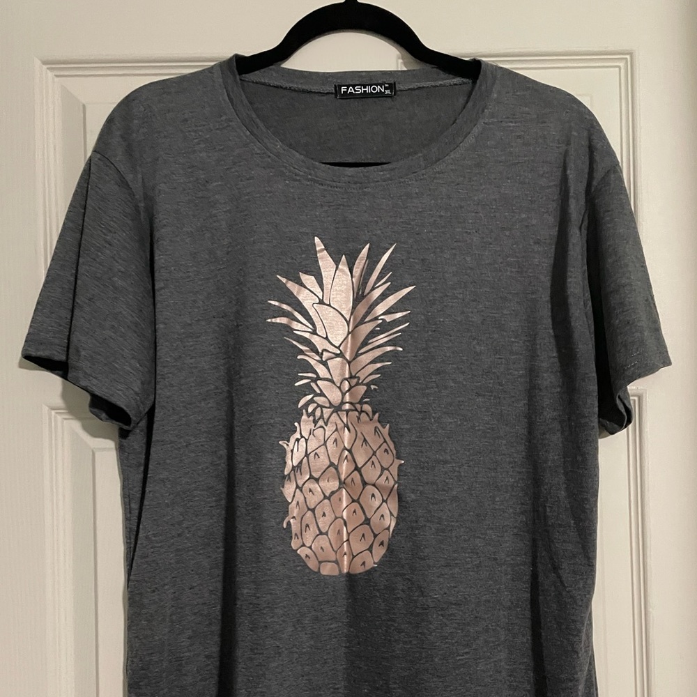Rose Gold Pineapple Shirt